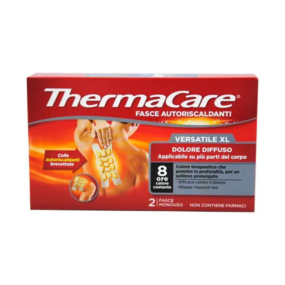 Thermacare Fasce Autoriscaldanti Versatile Xl 2 Fasce Monouso | Acquista Online su Farmaclick