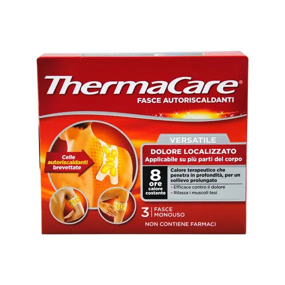 Thermacare Fasce Autoriscaldanti Versatile 3 Fasce Monouso | Acquista Online su Farmaclick