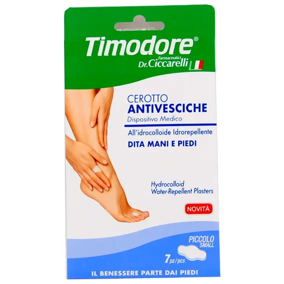 Timodore Cerotto Antivesciche Dita Mani e Piedi 7 Pz Piccolo | Acquista Online su Farmaclick