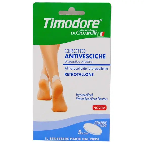 Timodore Cerotto Antivesciche Retrotallone 5 Pz Grande | Acquista Online su Farmaclick