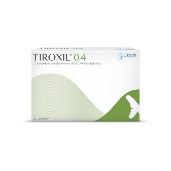 Tiroxil 0,4 Integratore per la Funzione Tiroidea 30 Compresse | Acquista Online su Farmaclick