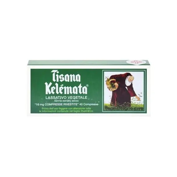 Tisana Kelemata Lassativa 40 Compresse | Acquista Online su Farmaclick