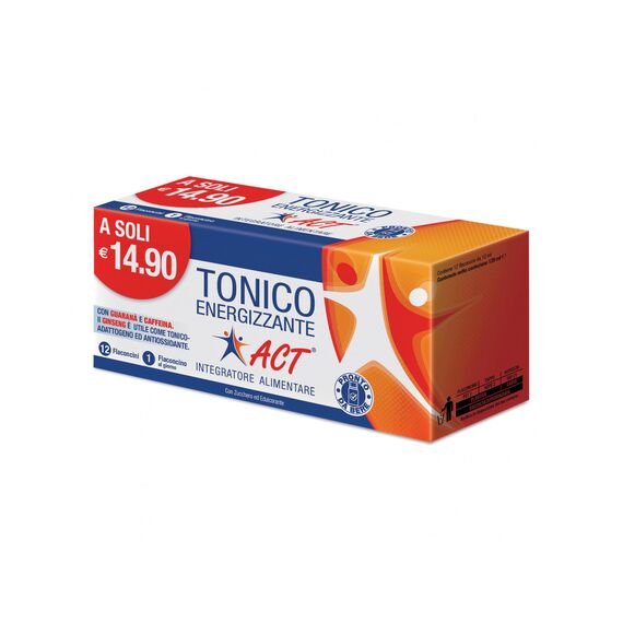 Tonico Energizzante Act 12 Flaconcini | Acquista Online su Farmaclick