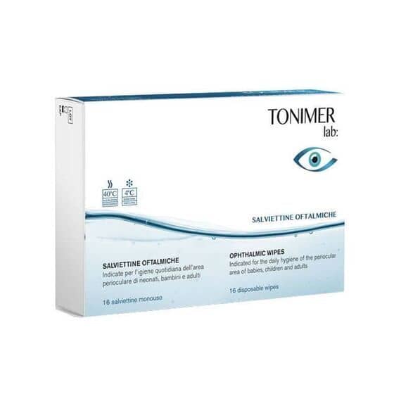 Tonimer Eyes Salviettine Oftalmiche 16 Salviettine | Acquista Online su Farmaclick