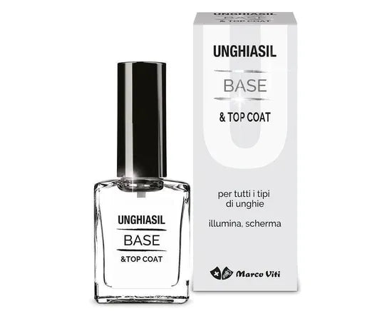 Unghiasil Base & Top Coat für Nägel Marco Viti 10 ml