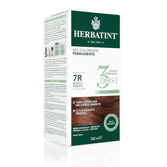 Herbatint Colorazione Permanente 7r Biondo Ramato 3 Dosi 300 Ml | Acquista Online su Farmaclick