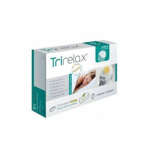 Trirelax Integratore con Melatonina 24 Compresse | Acquista Online su Farmaclick