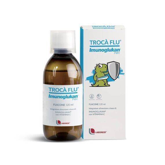 Trocã Flu Imunoglukan Integratore Alimentare Sciroppo 120ml | Acquista Online su Farmaclick