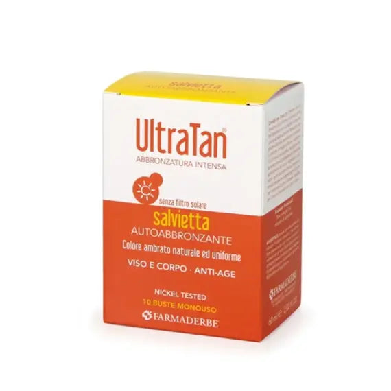 Ultratan Salvietta Autoabbronzante 10 Buste Monouso | Acquista Online su Farmaclick