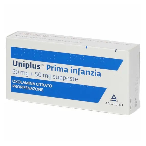 Uniplus Prima Infanzia 10 Supposte 60+50 Mg | Acquista Online su Farmaclick
