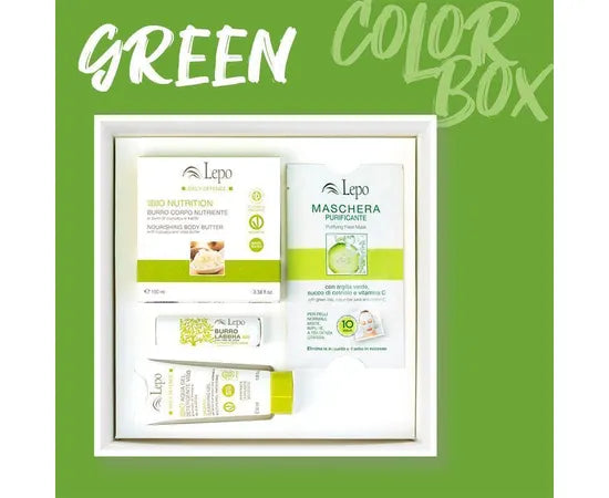 Lepo Green Color Box Elegante Cofanetto Regalo