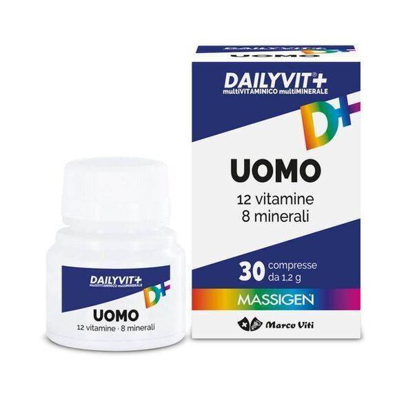 Dailyvit+ Uomo Viti Integratore Alimentare Multivitaminico 30 Compresse | Acquista Online su Farmaclick