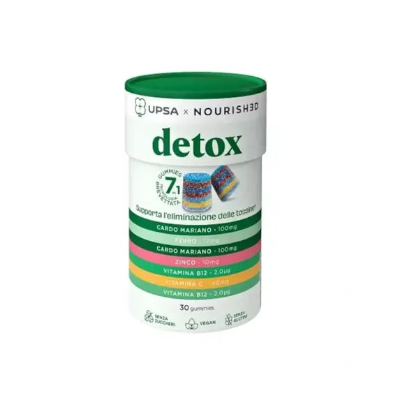 Upsa X Nourished Detox Eliminazione delle Tossine 30 Gummies | Acquista Online su Farmaclick