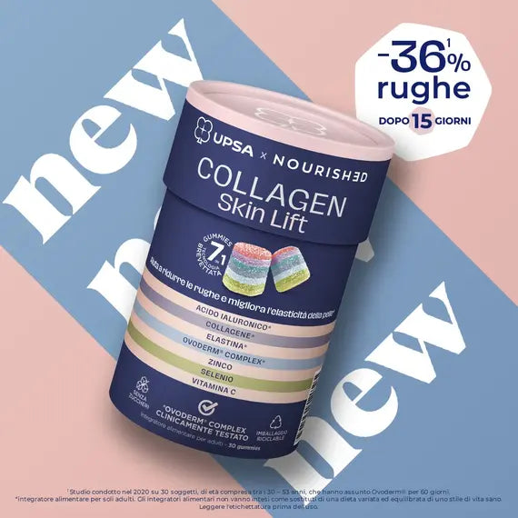 Upsa X Nourished Collagen Skin Lift 30 Gummies | Acquista Online su Farmaclick