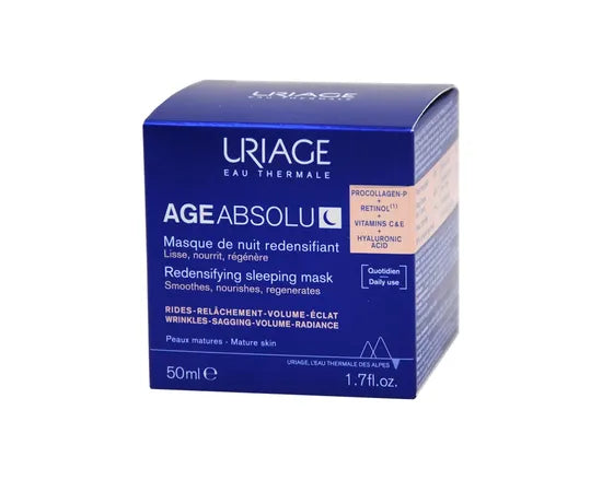 Uriage Age Absolu Maschera Notte Ridensificante 50 Ml