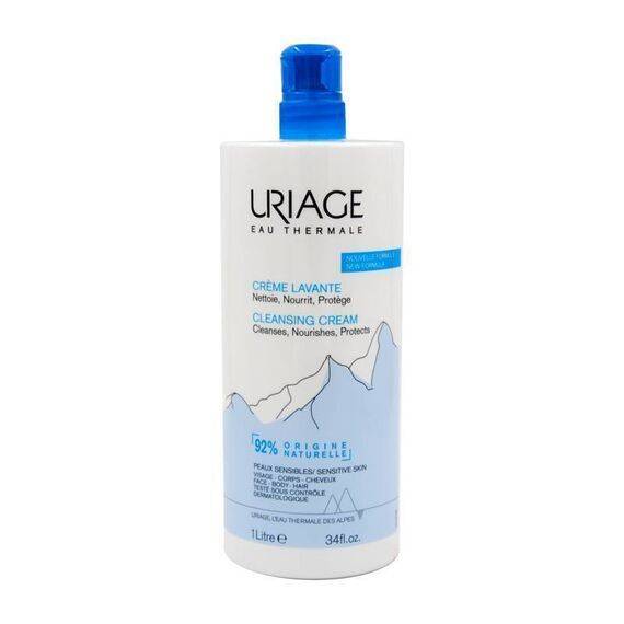 Uriage Crema Lavante Pelle Sensibile Viso e Corpo 1000ml | Acquista Online su Farmaclick