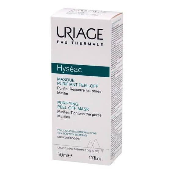 Uriage Hyseac Maschera Purificante Peel Off per Pelle Grassa 50 Ml | Acquista Online su Farmaclick