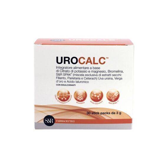 Urocalc Integratore per le Vie Urinarie 30 Stick Packs | Acquista Online su Farmaclick