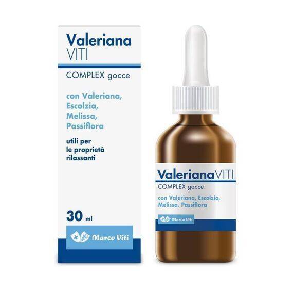 Valeriana Viti Complex Gocce Integratore Alimentare per il Sonno 30 Ml | Acquista Online su Farmaclick