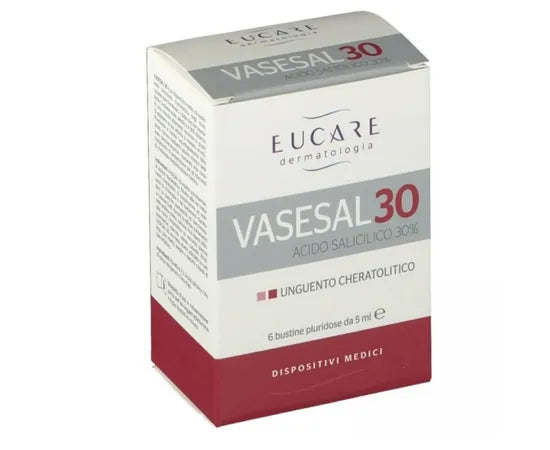 Vasesal 30 Keratolytische Salbe 6 Beutel à 5 ml