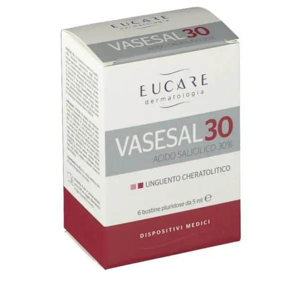 Vasesal 30 Unguento Cheratolitico 6 Bustine da 5ml | Acquista Online su Farmaclick