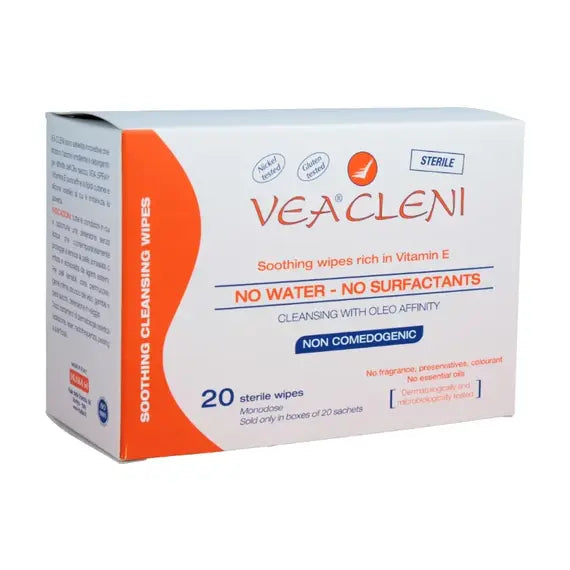 Vea Cleni Salvietta Detergente Lenitiva 20 Salviette Sterili | Acquista Online su Farmaclick