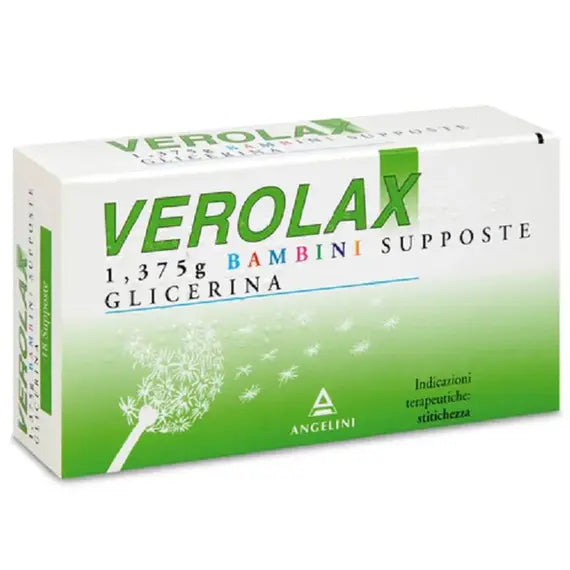 Verolax Bambini 18 Supposte 1,375g | Acquista Online su Farmaclick