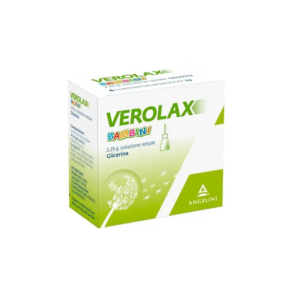 Verolax Angelini Bambini 6 Microclismi 2,25 Gr | Acquista Online su Farmaclick