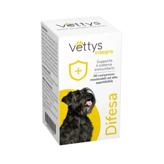 Vettys Integra Difesa Cane Integratore Veterinario Difese Immunitarie 30 Compresse | Acquista Online su Farmaclick
