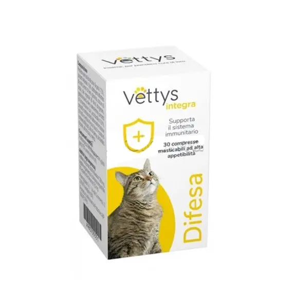 Vettys Integratore Difesa Gatto 30 Compresse | Acquista Online su Farmaclick