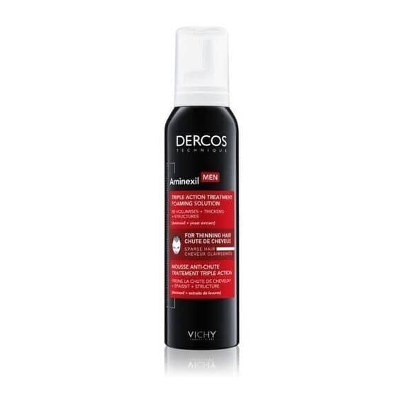 Vichy Dercos Aminexil Men Trattamento Tripla Azione Schiuma Anti Caduta150 Ml | Acquista Online su Farmaclick