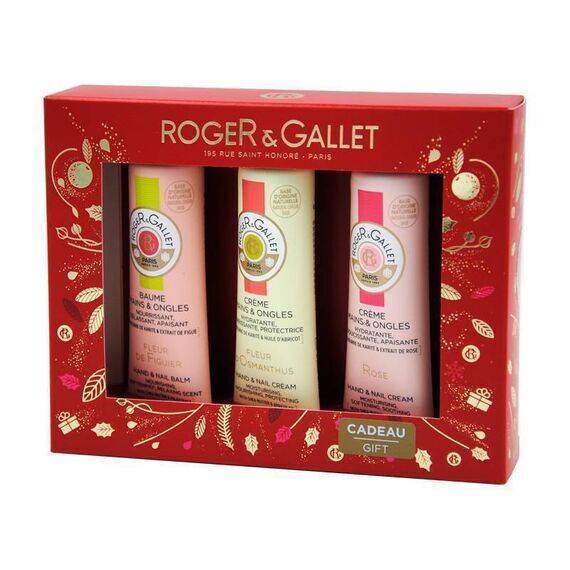 Roger & Gallet Cofanetto Natale Tris Creme Mani e Unghie 3 Pezzi da 30 Ml | Acquista Online su Farmaclick