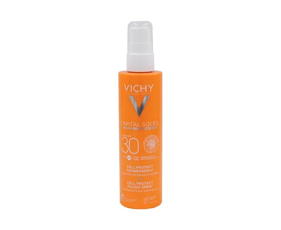 Vichy Capital Soleil Solar Derm Science Hydrating Milk Spray für den Körper LSF30 200 ml
