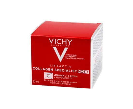 Vichy Liftactiv Collagen Specialist Nachtcreme Behandlung Tiefe Falten 50ml