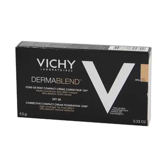 Vichy Dermablend Fondotinta in Crema Compatto Correttore 15 Opal 10 G | Acquista Online su Farmaclick