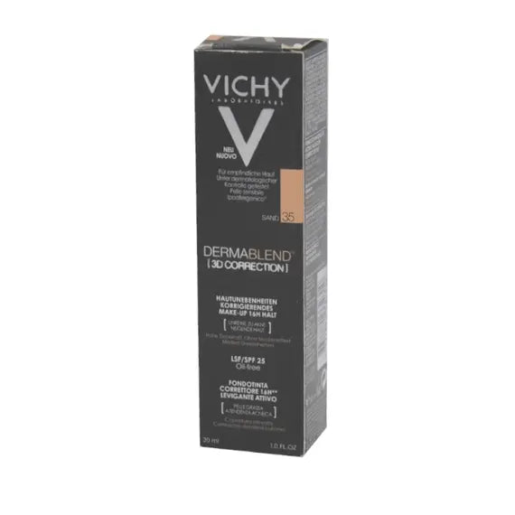 Vichy Dermablend 3d Correction Fondotinta 30 Ml 35 Sand | Acquista Online su Farmaclick
