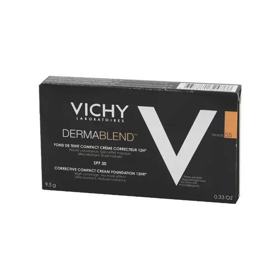 Vichy Dermablend Fondotinta in Crema Compatto Correttore 55 Bronze 10 G | Acquista Online su Farmaclick