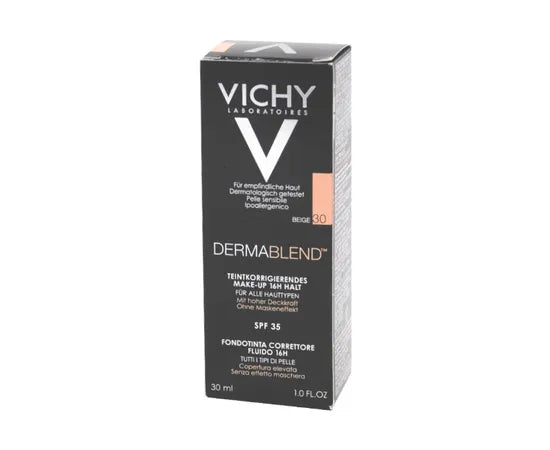 Vichy Dermablend Make-up Korrigierende Foundation Flüssig 30 Beige LSF35 30 ml