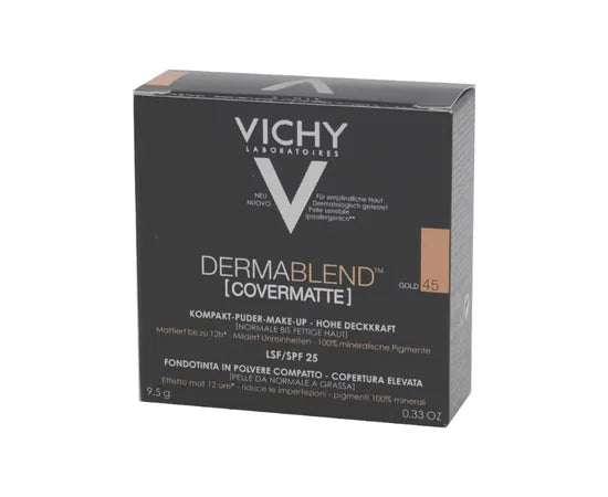 Vichy Dermablend Covermatte Kompaktpuder-Foundation LSF 25 45 Gold 9,5 G