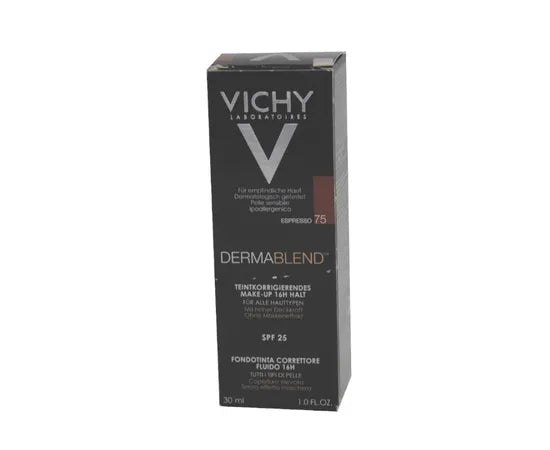 Vichy Dermablend Fluid-Korrektur-Foundation 75 Espresso LSF25 30 ml