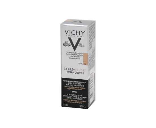 Vichy Dermablend Extra Cover Stick Foundation LSF30 Opal 15 9G