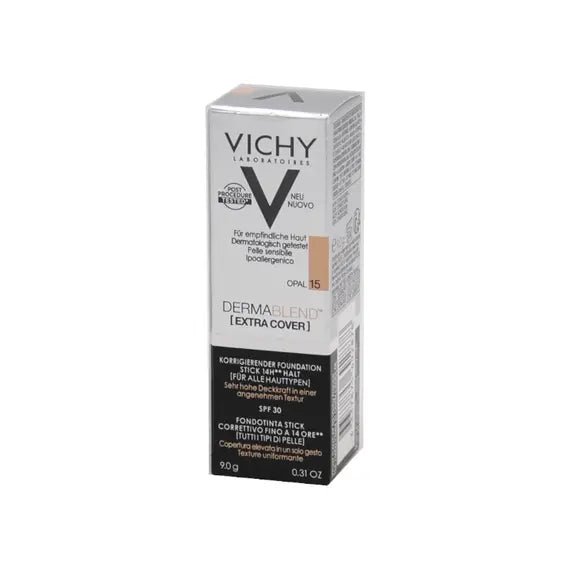 Vichy Dermablend Extra Cover Stick Fondotinta Spf30 Opal 15 9g | Acquista Online su Farmaclick