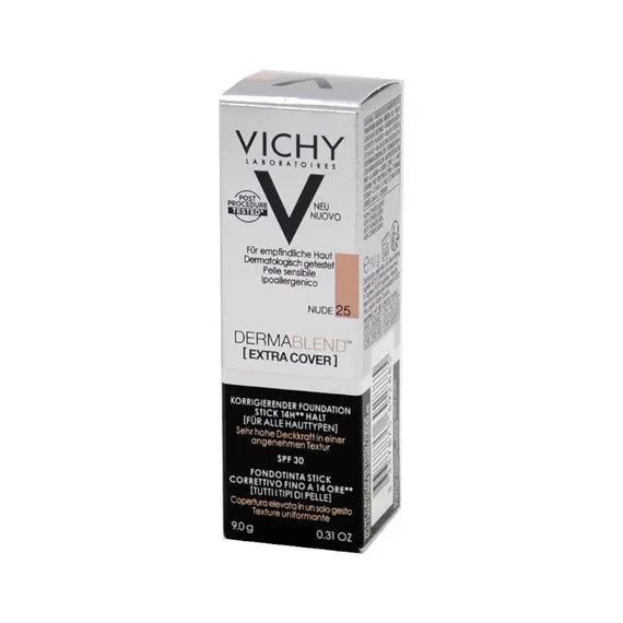 Vichy Dermablend Extra Cover Stick Fondotinta Nude 25 9g | Acquista Online su Farmaclick