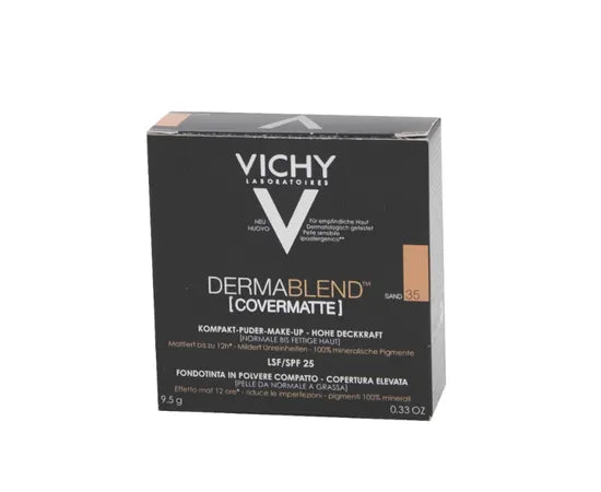 Vichy Dermablend Covermatte Kompaktpuder-Foundation LSF25 35 Sand