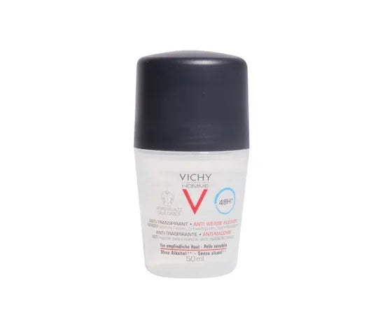 Vichy Homme Anti-Transpirant Deo Anti-Flecken 48H Empfindliche Haut 50 ml