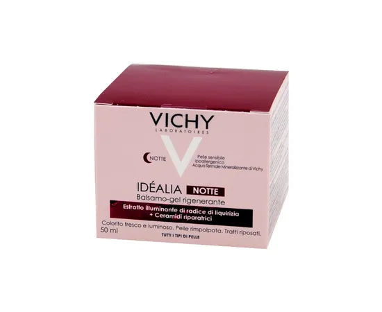 Vichy Idéalia Nacht Regenerierender Balsam im Gel 50 ml