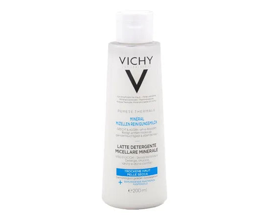 Vichy Pureté Thermale Mizellares Reinigungsfluid für Gesicht und Augen, trockene Haut, 200 ml