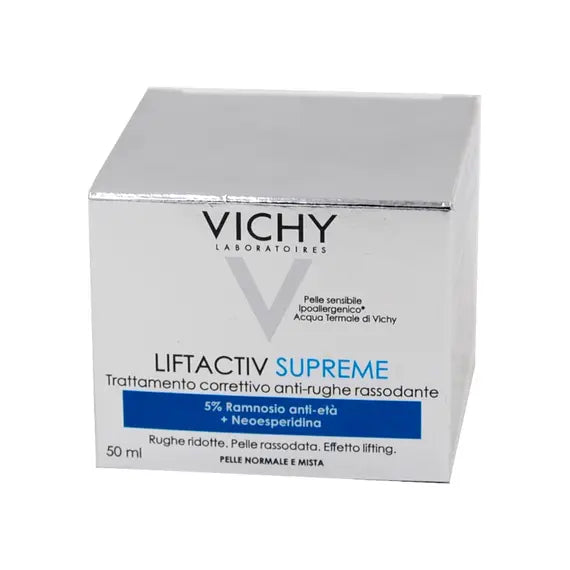 Vichy Liftactiv Supreme Trattamento Correttivo Antirughe Rassodante Pelle Normale e Mista 50 Ml | Acquista Online su Farmaclick