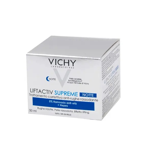 Vichy Liftactiv Supreme Notte Trattamento Correttivo Antirughe Rassodante 50 Ml | Acquista Online su Farmaclick