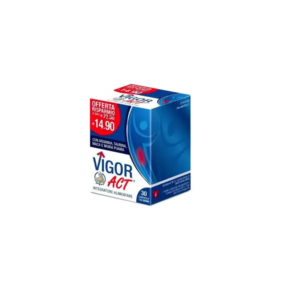 Vigor Act 30 Compresse | Acquista Online su Farmaclick